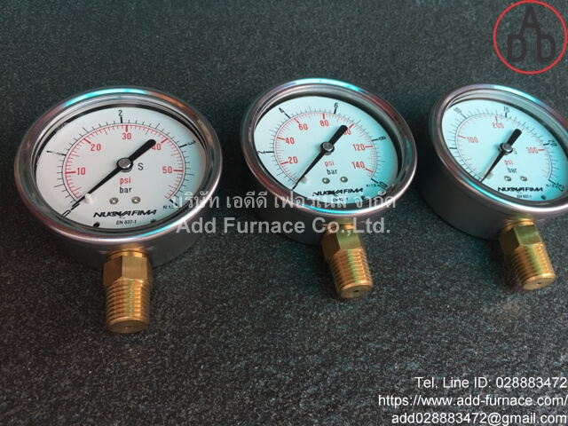 0~10Bar(0~145Psi) Nuova Fima Pressure Gauge(7)